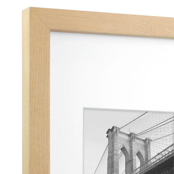 Better Homes & Gardens 18X18 Natural Wood Collage Wall Frame