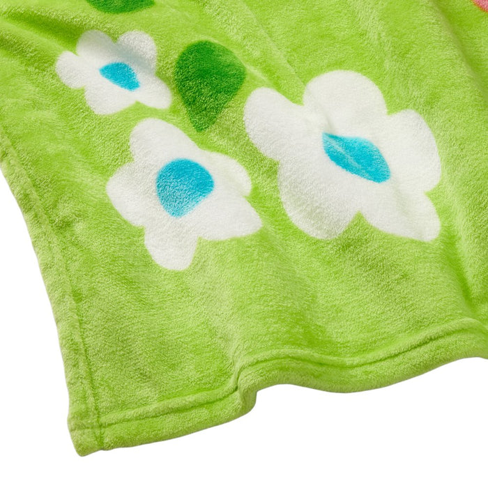 Gabby'S Dollhouse Kids Plush Twin/Full Blanket, 62 X 90, Blue and Green, Dreamworks