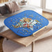 Foldable Jigsaw Puzzle Board: Large Portable 1000 Pieces Puzzle Mat, Non-Printing Surface for Puzzle Storage Saver to 500 & 1000 Pieces with Storage Bag(Blue)