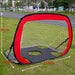 2 in 1 Pop up Kids Soccer Goal Indoor/Outdoor Soccer Target Net for Improving Passing and Shooting Accuracy for Backyard Indoor Outdoor Sports