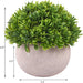 4 Packs Artificial Potted Plants Bathroom Fake Shelf Plant Office Table Decor Mini Green Faux Topiary Kitchen Cabinet Farmhouse Decorations