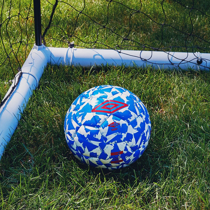 Umbro Soccer Ball Size 5 in Red, White, and Blue