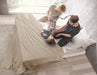 Cotton Waffle Blanket 300 GSM (Khaki - 90X108 Inches) Soft Lightweight Breathable Bed Blanket King Size Layering Any Bed for All Season