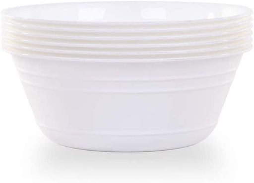 Snack Bowls (Small 6Pk (600Ml), White)