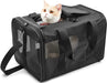 Scratchme Pet Travel Carrier Soft Sided Portable Bag for Cats, Small Dogs, Kittens or Puppies, Collapsible, Durable, Airline Approved, Travel Friendly, Carry Your Pet with You Safely and Comfortably