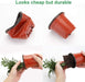 Plant Nursery Pots with Humidity Dome 4" Soft Transparent Plastic Gardening Pot Planting Containers Cups Planter Small Starter Seed Starting Trays for Seedling with 10Pcs Plant Labels，30 Sets