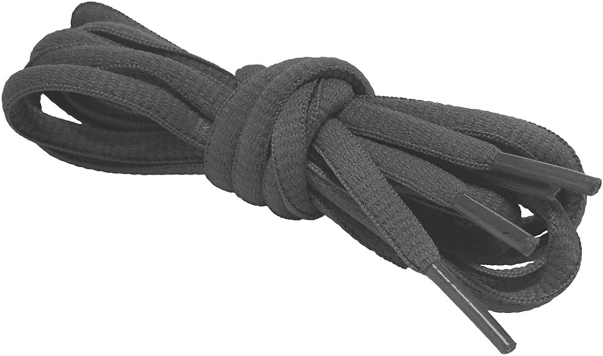 Oval Shoelaces Half round 1/4" Shoe Laces for Athletic Shoelaces [2 Pairs] 8 Colors 8 Different Lengths