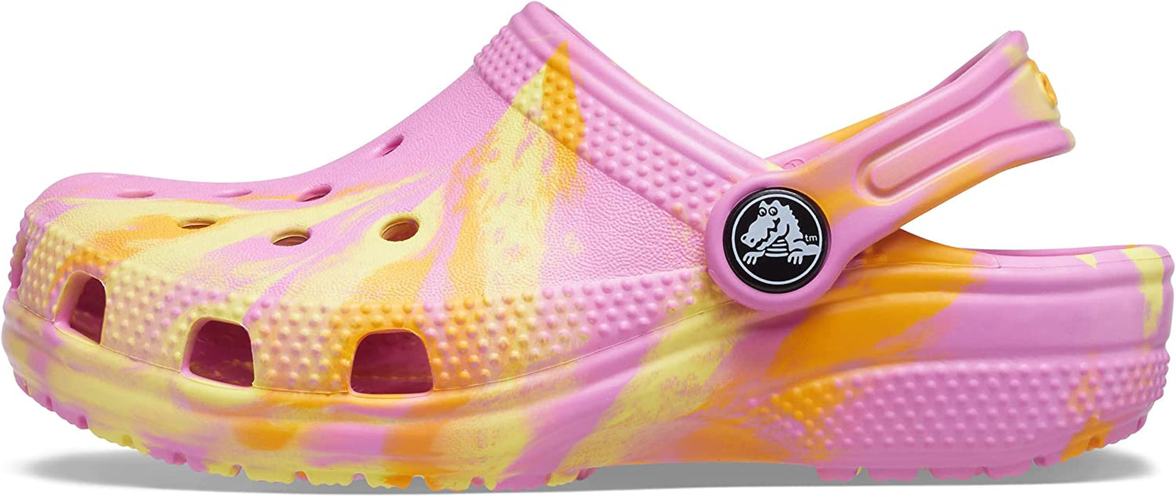 Unisex-Child Classic Marbled Tie Dye Clog