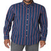 Chaps Men'S Long Sleeve Sustainable Easy Care Woven Shirt -Sizes XS up to 4XB