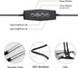 Gooingtop LED Grow Light,6000K Full Spectrum Clip Plant Growing Lamp with White Red Leds for Indoor Plants,5-Level Dimmable,Auto on off Timing 4 8 12Hrs