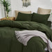 Army Comforter Set Full Green Bedding Comforter Sets Full Cotton Dark Green Comforter Solid Hunter Green Bedding Full Olive Green Bedding Soft Bedding Blankets Bed Bedding Comforter