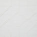 Mainstays Modern White Geometric Rod Pocket Sheer Curtain Set, 28" X 84" (4 Panels)