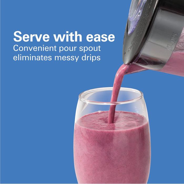 Smoothie Electric Blender with 10 Speeds, 56 Oz. Bpa-Free Plastic Jar, Model 50190