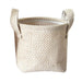 Household DIY Handmade Woven Storage Baskets Flower Pot Jute Cloth Sundries Holder Underwear Toy Container Storage Basket