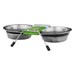 Loving Pets Silent Double Diner Cat and Dog Food Bowl
