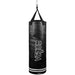 Classic Boxing Punching Bag - 70 Lbs - Black/White - Heavy Bag Kit