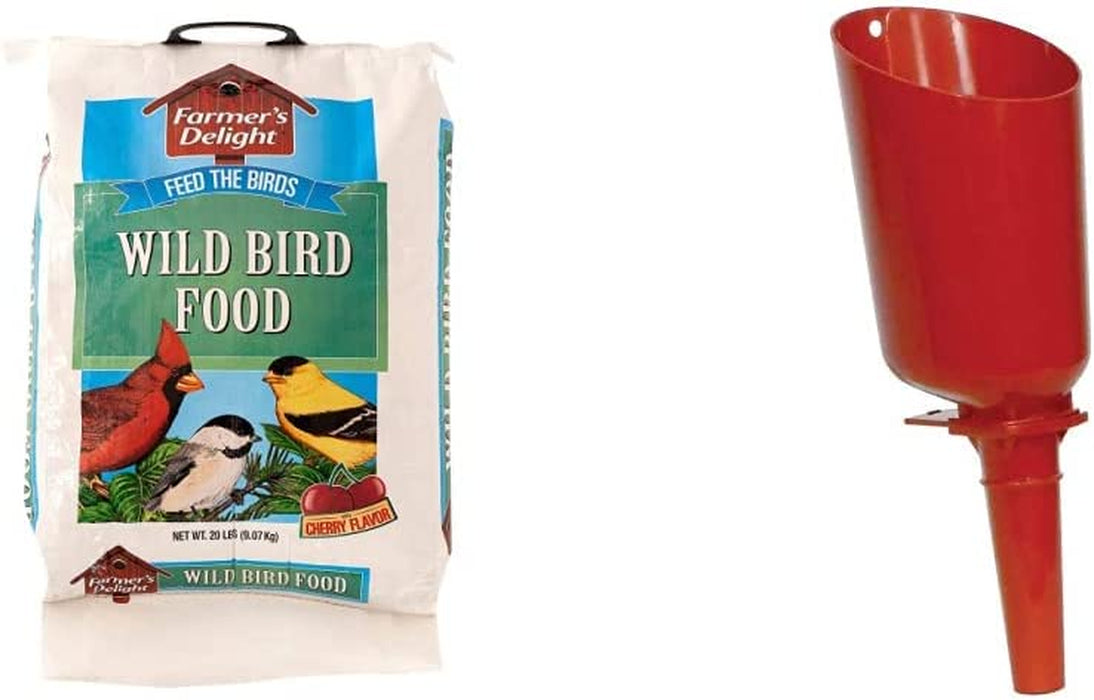 53003 Farmer'S Delight Wild Bird Food with Cherry Flavor, 20-Pound Bag