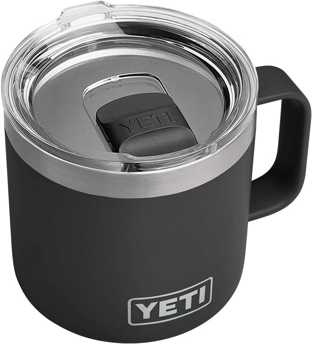 Rambler 14 Oz Mug, Vacuum Insulated, Stainless Steel with Magslider Lid, Stainless