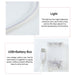LED Neon Light Decorative Rechargeable Romantic Confession Love Heart LED Modeling Neon Light for Valentine'S Day(Warm White)