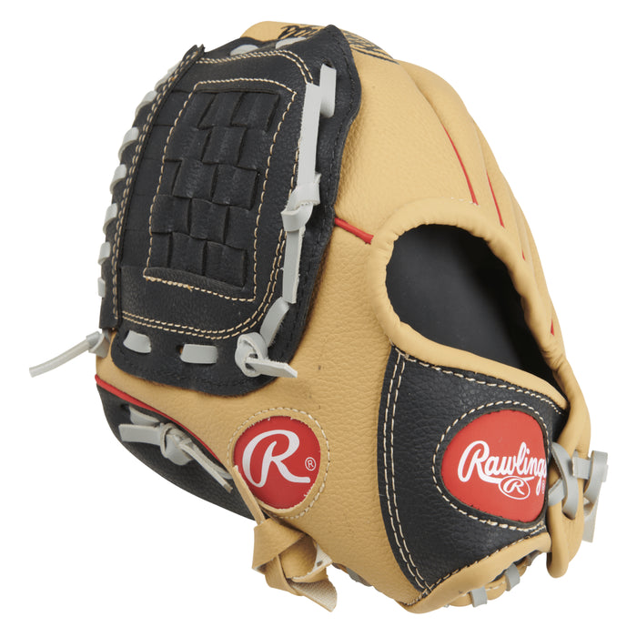 Players Series 10 In. Youth T-Ball and Baseball Gloves and Mitts, Left Hand Throw