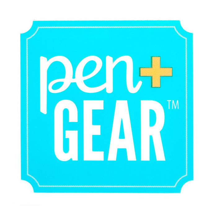 Pen+Gear Poly Zipper Binder, 1.5" round 3 Ring , 10.75" X 1.75" X 13.5", Black