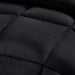Comforter Duvet Insert - Quilted Comforter with Corner Tabs - Box Stitched down Alternative Comforter (Queen, Black)