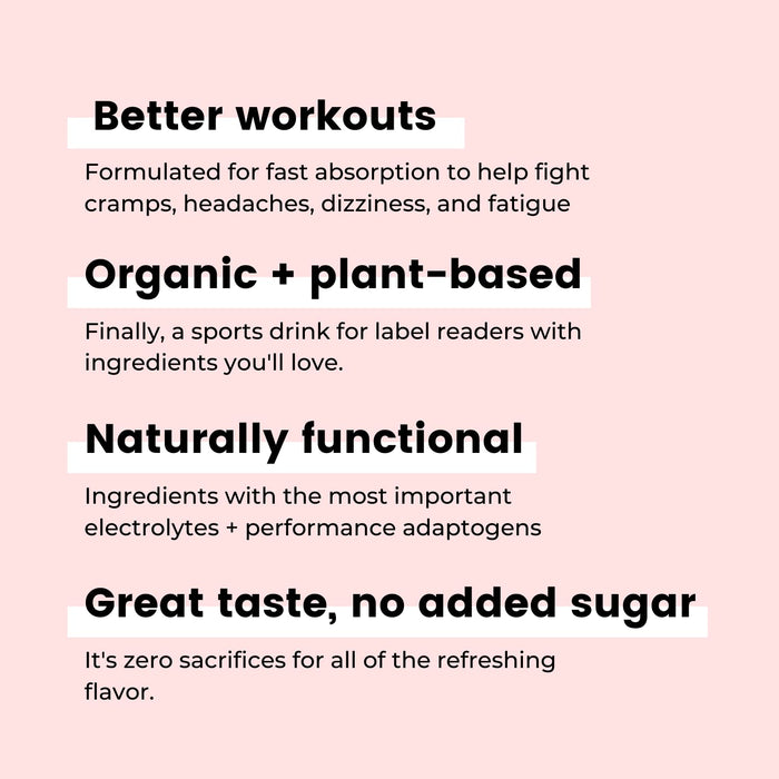 Organic Electrolyte Sports Drink | Electrolyte Drink with Organic Coconut Water | Workout Hydration Drink with No Added Sugar | 30 Calories | Pack of 12 Sports Drinks (16.9Oz) | Watermelon Lime