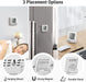 TP49 Digital Indoor Humidity Meter Room Thermometer with Temperature and Humidity Monitor Mini Hygrometer Thermometer