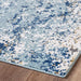 Modern Abstract Area Rug - Blue 8X10
