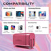 38W PD USB C 20W and USB a 18W Dual Port Wall Charger, Fast Charging Phone Wall Block Power Adapter Cube and Foldable Plug, Compatible with Iphone, Ipad, Iwatch, Galaxy, Android