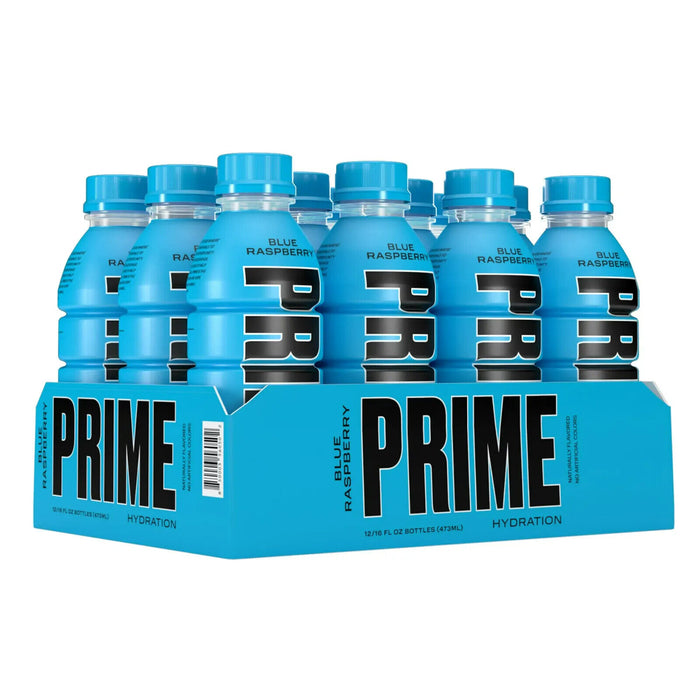 Prime Hydration Muscle Recovery by Logan Paul X KSI 16.9Oz Bottles 12 Pack