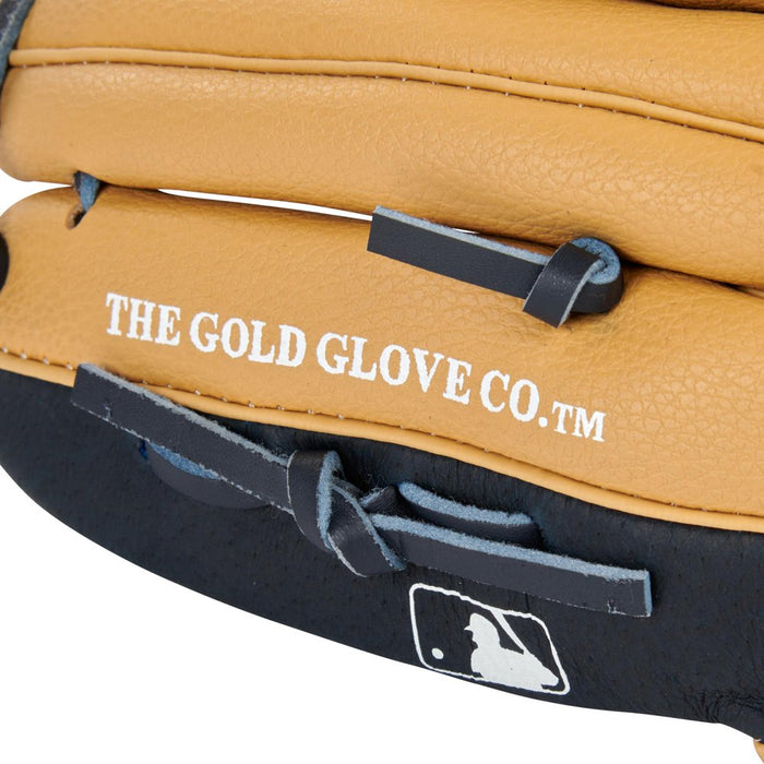 2022 Playmaker Series Baseball Glove, Camel/Navy, 11.5 Inch, Right Hand Throw