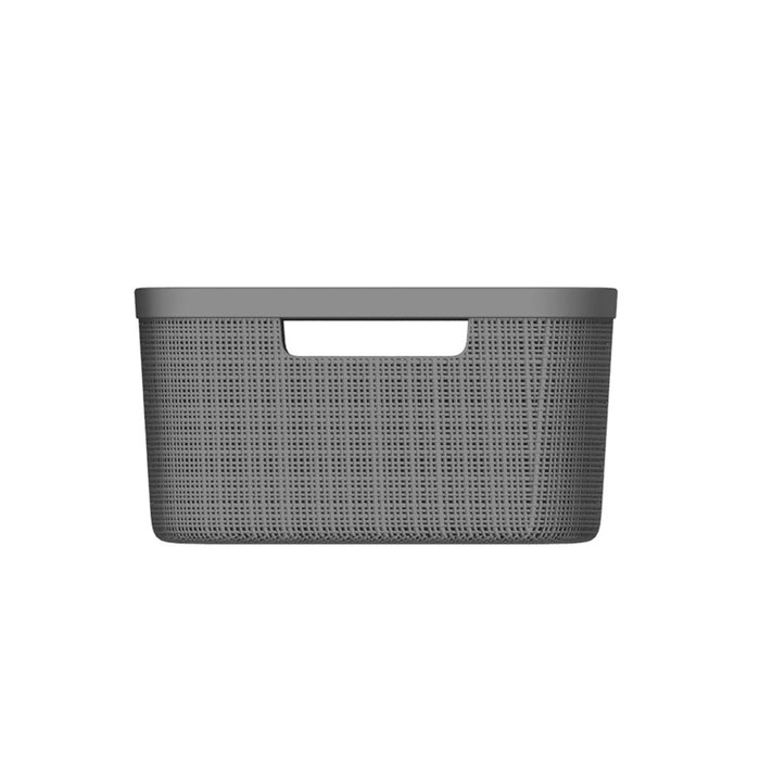 Jute Medium Grey Basket