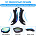 2Pack Swimming Goggles for Adult Comfortable Daily Swim Glasses with Mirrored Anti-Fog Lens No Leak Water
