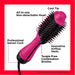 Revlon One-Step Volumizer Original 1.0 Hair Dryer and Hot Air Brush, Pink