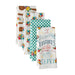 The Pioneer Woman Biscuits & Gravy Kitchen Towel Set, Multicolor, 16"W X 28"L, 4 Piece