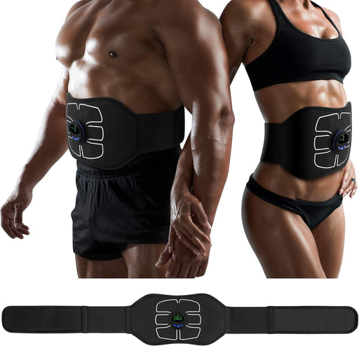 ABS Stimulator,Ab Machine,Abdominal Toning Belt Workout Portable Ab Stimulator Home Office Fitness Workout Equipment for Abdomen