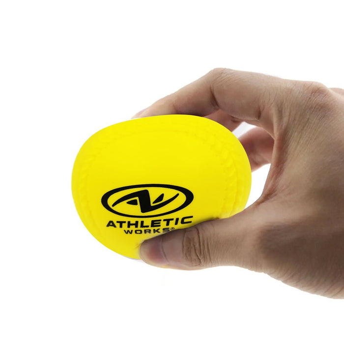 Athletic Works Practice Foam Baseballs, 6 Pieces