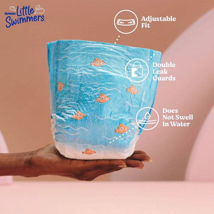 Huggies Little Swimmers Swim Diapers, Size 5-6, 17 Ct
