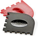 Lodge SCRAPERPK Durable Pan Scrapers, Red and Black, 2-Pack