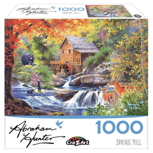 Abraham Hunter 1000 Piece Jigsaw Puzzle - Spring Mill