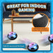 Hover Ball for Boys & Girls - 1 LED Light Soccer Balls with Foam Bumpers