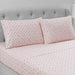 Modern Threads Soft Microfiber Printed Sheets - Luxurious Microfiber Bed Sheets - Includes Flat Sheet, Fitted Sheet with Deep Pockets, & Pillowcases Blush Twin