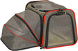 Expandable Cat Carrier Dog Carriers,Airline Approved Soft-Sided Portable Pet Travel Washable Carrier for Kittens,Puppies,Removable Soft Plush Mat and Pockets,Locking Safety Zippers