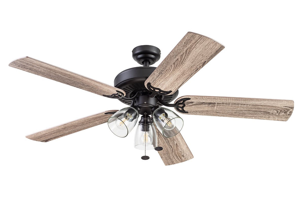 Better Homes & Gardens 52" 5 Blade Oil-Rubbed Bronze with 3 Lights