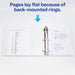 Avery Heavy Duty View Binder, White, 4-Inch, Slant Ring, One-Touch, 760 Sheets (79672)
