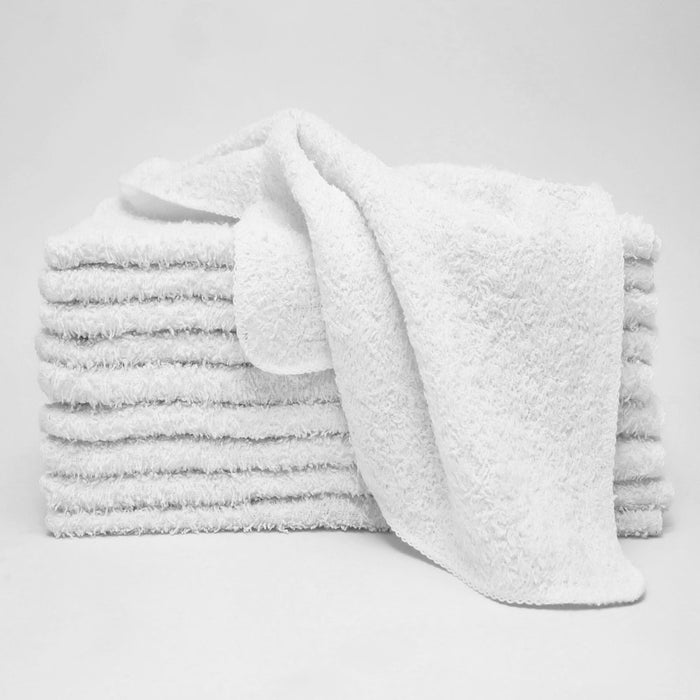 Mainstays Cotton Washcloth Bundle Collection, 18 Pack, White