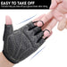 Cycling Gloves Mountain Bike Gloves Half Finger Road Racing Riding Gloves Breathable Shock-Absorbing Biking Gloves for Men and Women