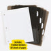Five Star Flex Hybrid Notebinder, 1" round Rings, Notepocket, Techlock, Black (293280A-WMT22)