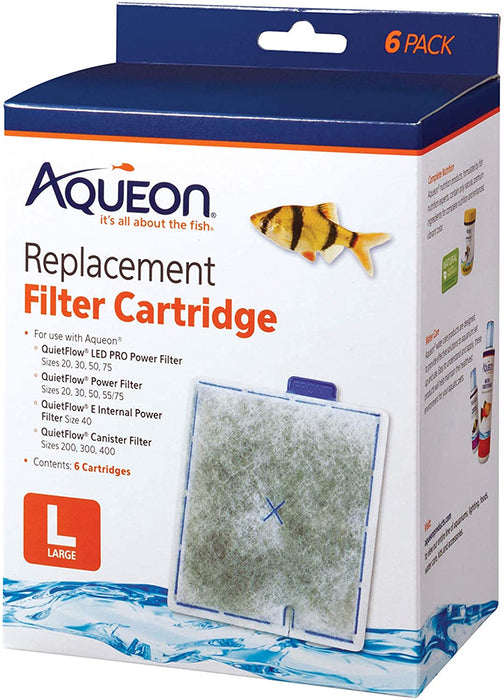 Aqueon Aquarium Fish Tank Replacement Filter Cartridges Extra Small - 3 Pack
